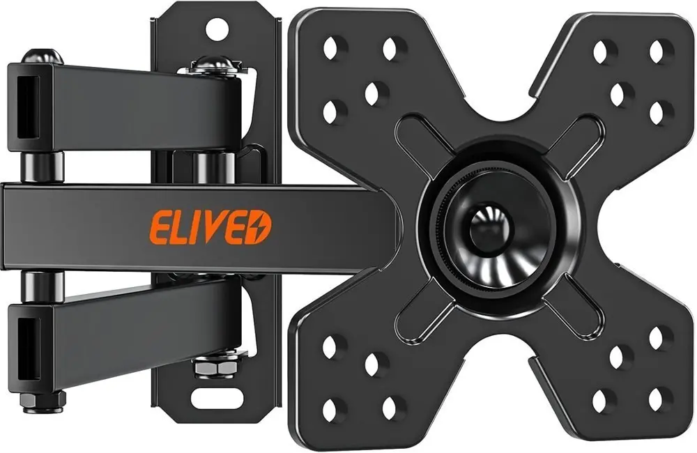 ELIVED Full Motion TV Wall Mount for 13–30 Inch TVs & Monitors – Swivel, Tilt & Rotating TV Bracket