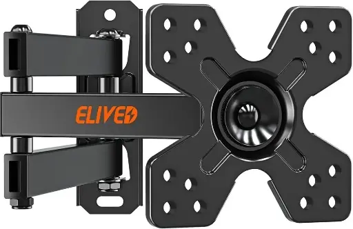 ELIVED Full Motion TV Wall Mount for 13–30 Inch TVs & Monitors – Swivel, Tilt & Rotating TV Bracket